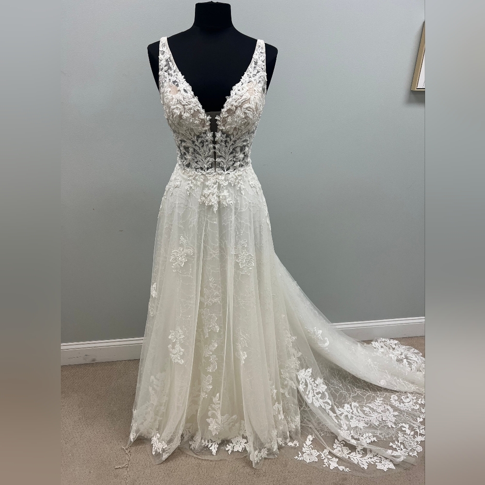 Plus Size Justin Alexander Catalina Wedding Dress (Sz 20)